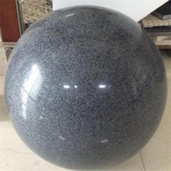 G654 granite stone Balls, granite balls garden stone spheres